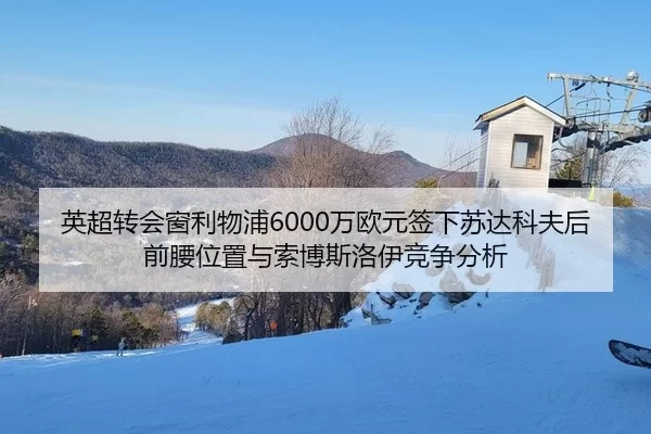 英超转会窗利物浦6000万欧元签下苏达科夫后前腰位置与索博斯洛伊竞争分析